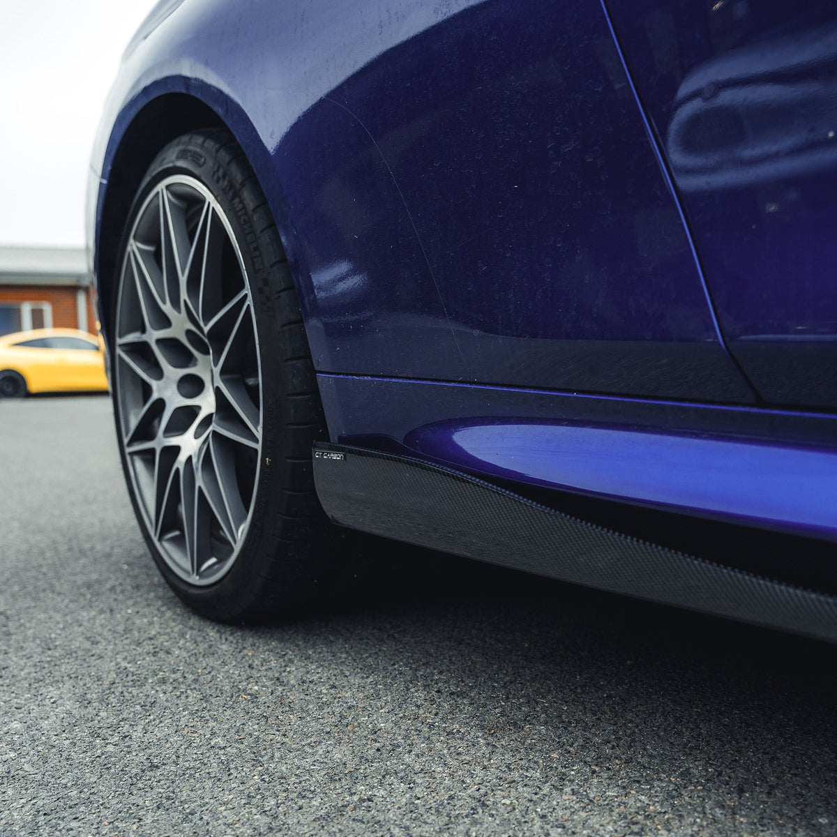 F80 F82 F83 BMW M3 M4 Carbon Fibre Side Skirts CT-CF-SS-F80 - Chassis-Specific Fit