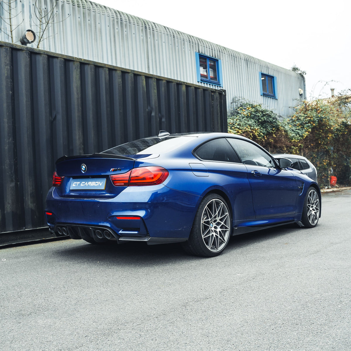 F80 F82 F83 BMW M3 M4 Carbon Fibre Side Skirts CT-CF-SS-F80 - Chassis-Specific Fit