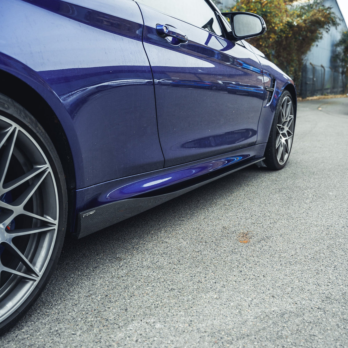 F80 F82 F83 BMW M3 M4 Carbon Fibre Side Skirts CT-SSK-F80-3D