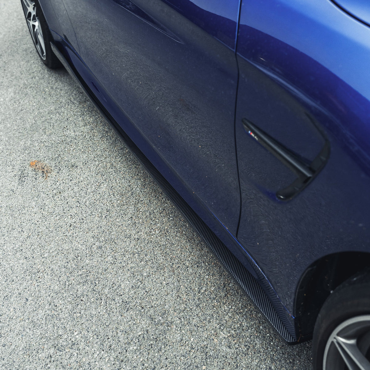 BMW F80 F82 F83 M3 M4 Carbon Fibre Side Skirts 3D Style