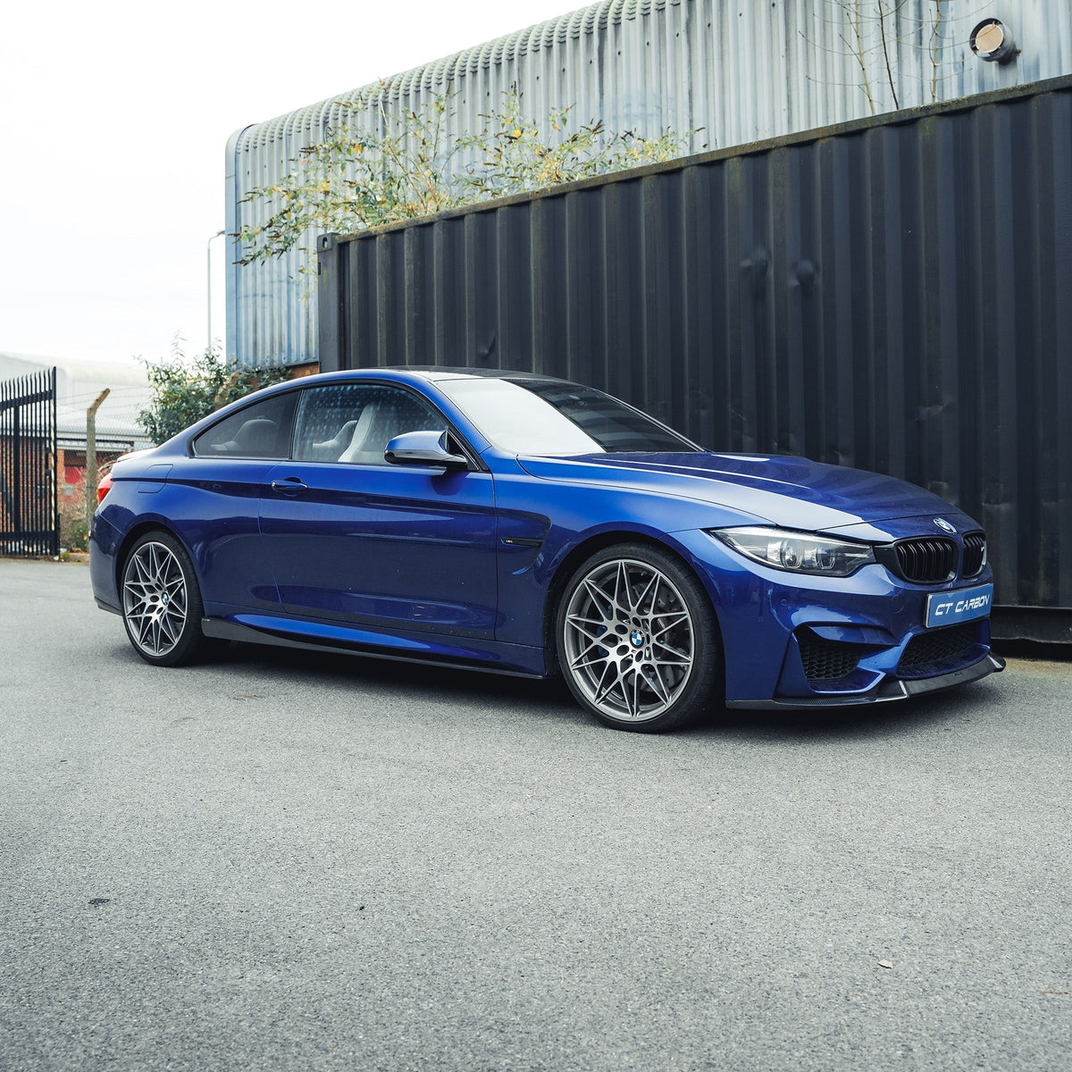 BMW F80 F82 F83 M3 M4 Carbon Fibre Side Skirts 3D Style