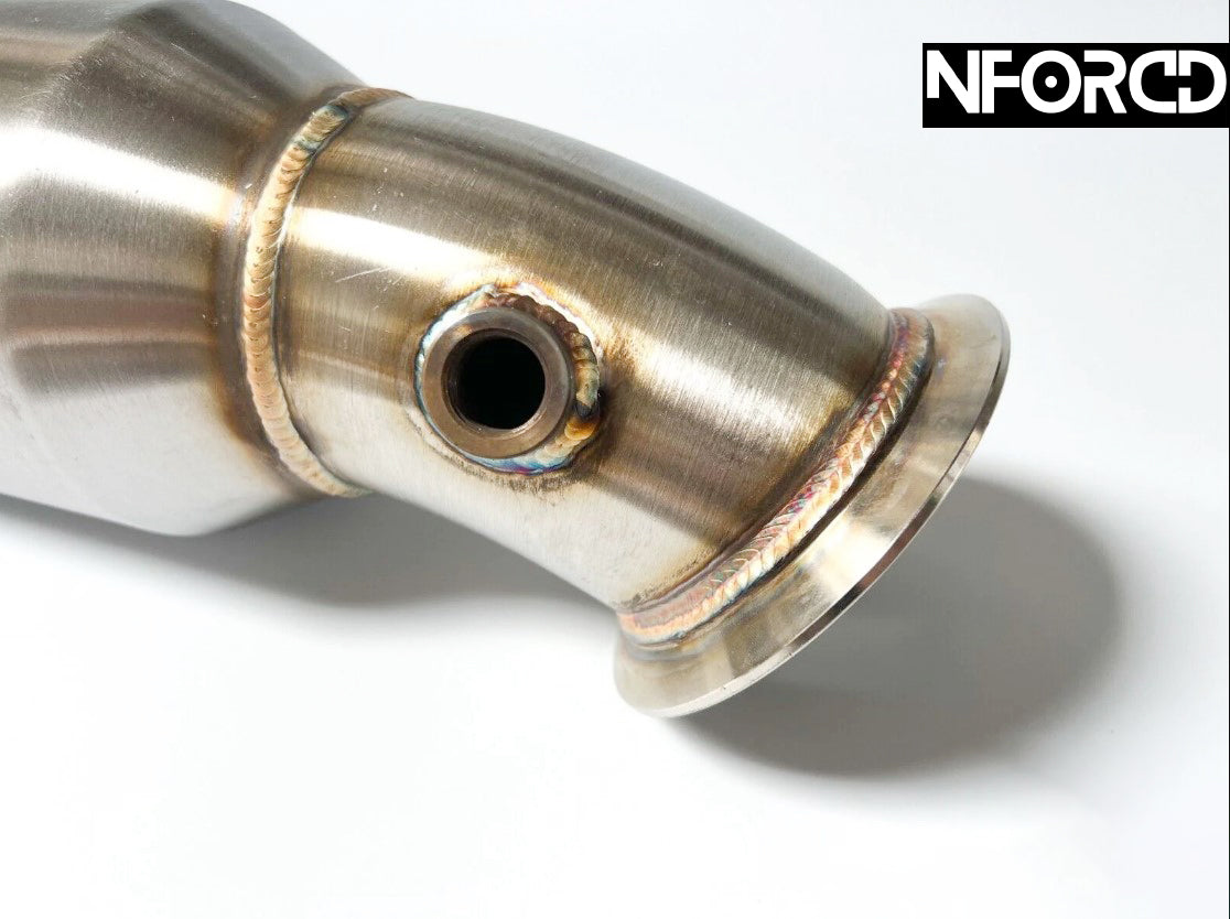 N55 BMW F20 F22 F30 F32 F87 200 Cell Sports Cat Downpipe, T304 Stainless