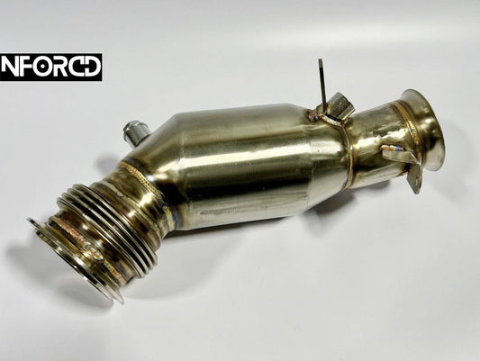 BMW N55 PWG downpipe F20 F21 F30 F31 200 cell sports cat CR-N55-PWG-CAT