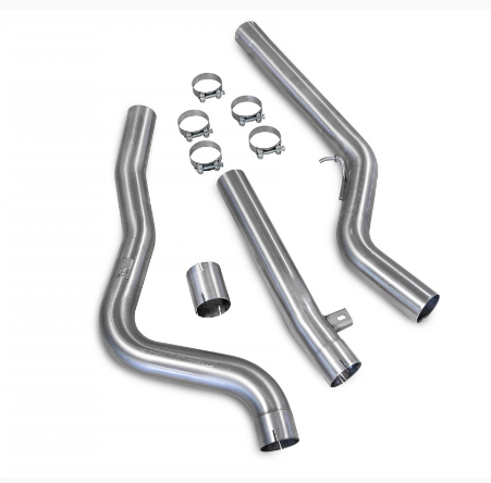 BMW M240i F22 & M140i F20-F21 (2016-2020) Scorpion Red Power 80mm GPF Delete Centre Pipe