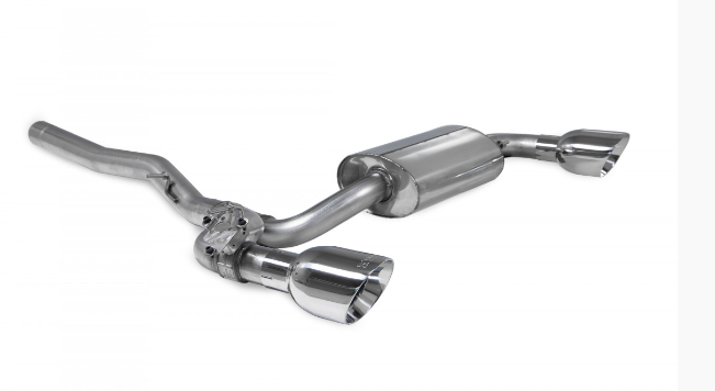BMW M135i F40 GPF-back exhaust with electronic valve - Scorpion SBMP082