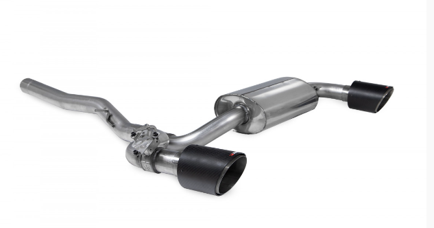 BMW M135i F40 GPF-back exhaust with electronic valve - Scorpion SBMP082