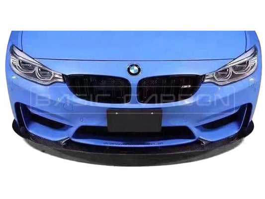 F80 F82 BMW M3 M4 Front Splitter BC99983 - Carbon Fibre, Fast Road & Track Day Fit