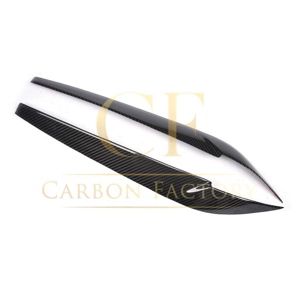 BMW F15 F85 F16 F86 Carbon Fibre Eye Lid Covers - Cuz001