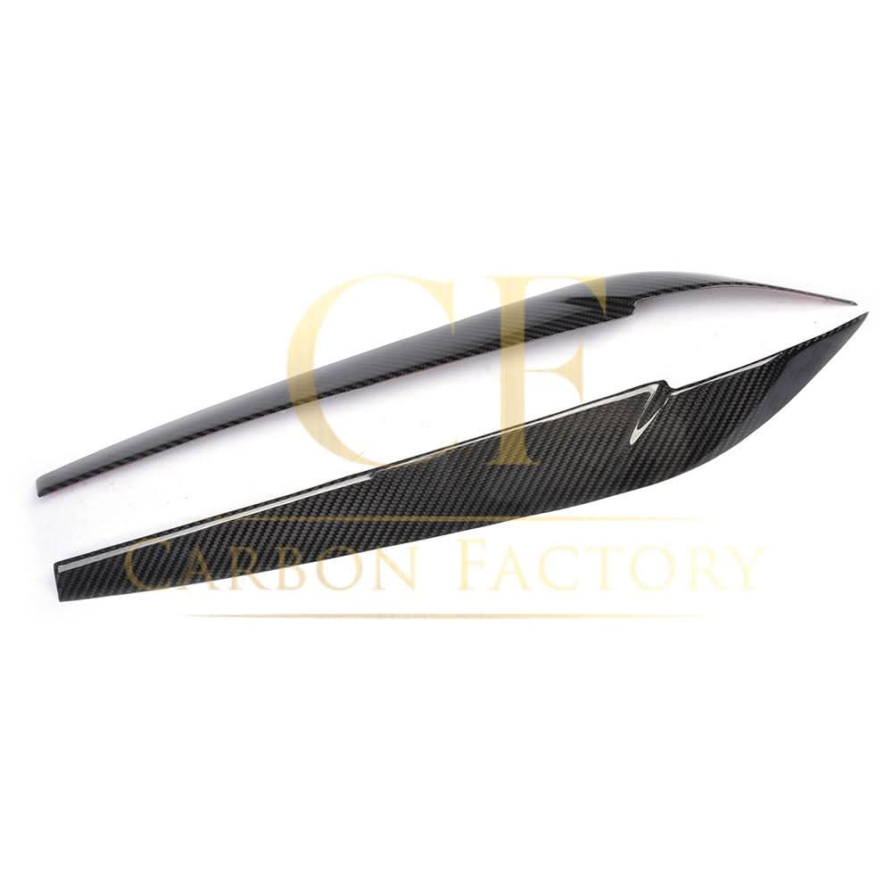 BMW F15 F85 F16 F86 Carbon Fibre Eye Lid Covers - Cuz001