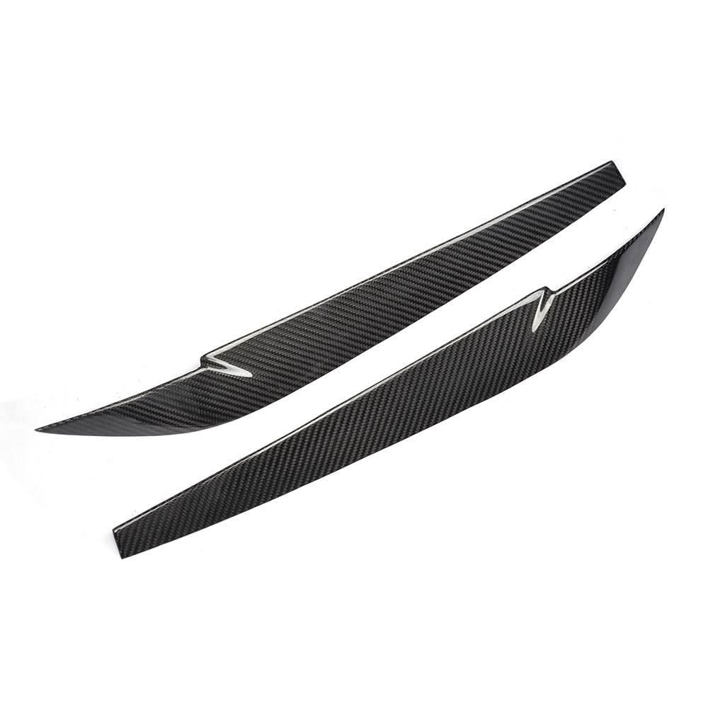 BMW F15 F85 F16 F86 Carbon Fibre Eye Lid Covers - Cuz001