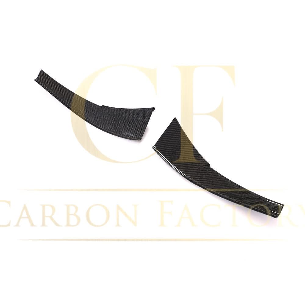 BMW E90 E92 E93 M3 (2007-13) Carbon Fibre Front Bumper Canards, 2 pcs