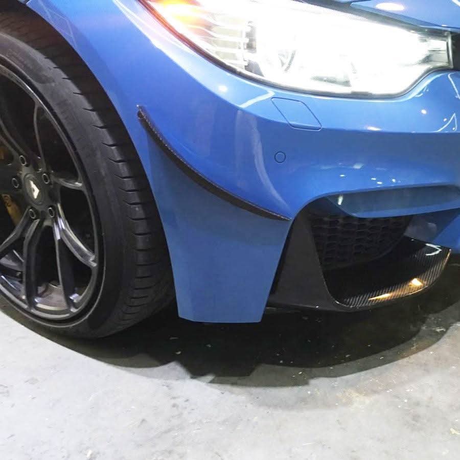 BMW F80 M3 F82 M4 F83 M4 front canards, carbon fibre