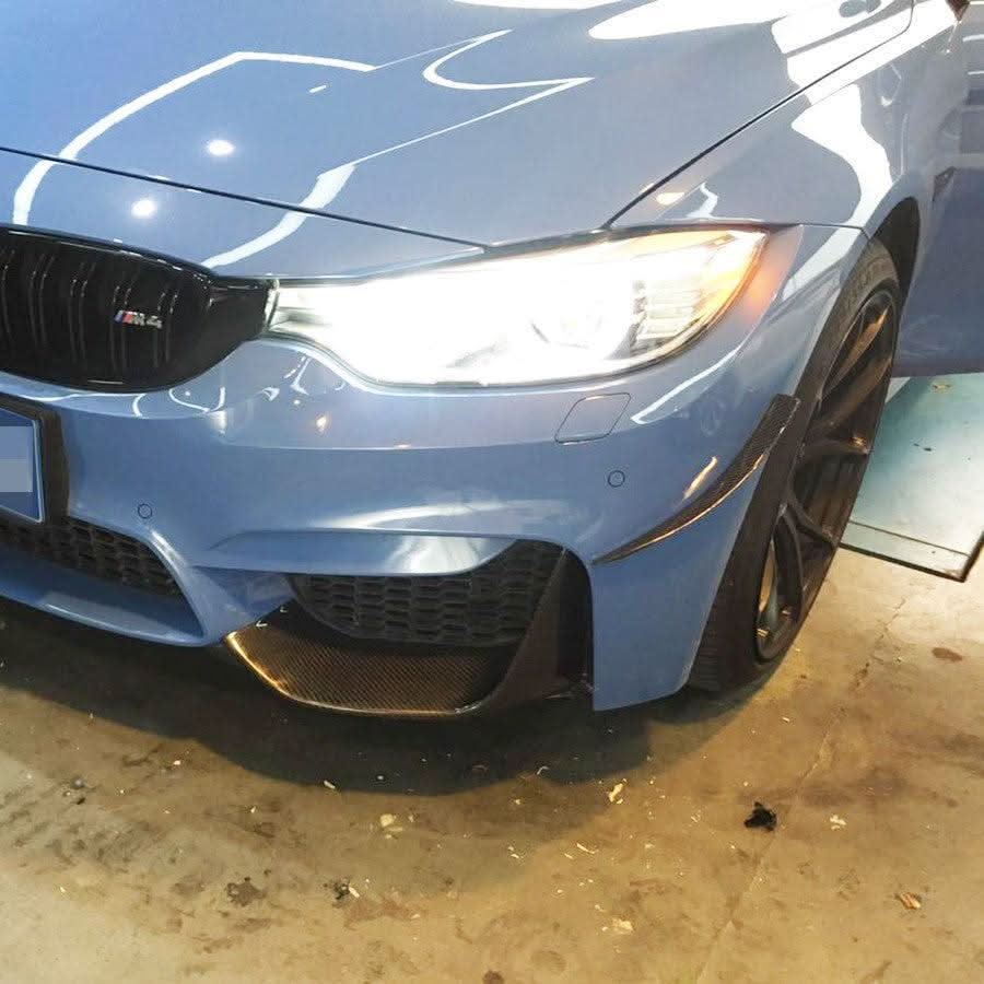 BMW F80 M3 F82 M4 F83 M4 front canards, carbon fibre