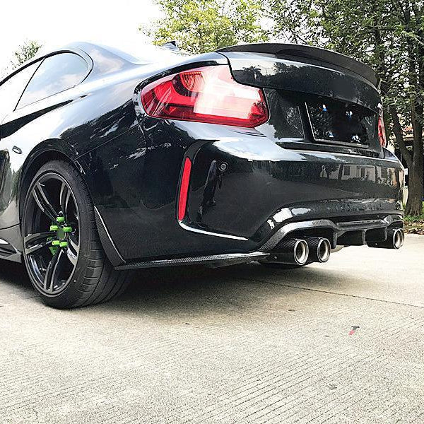BMW F87 M2 16-21 carbon fibre rear fender trim
