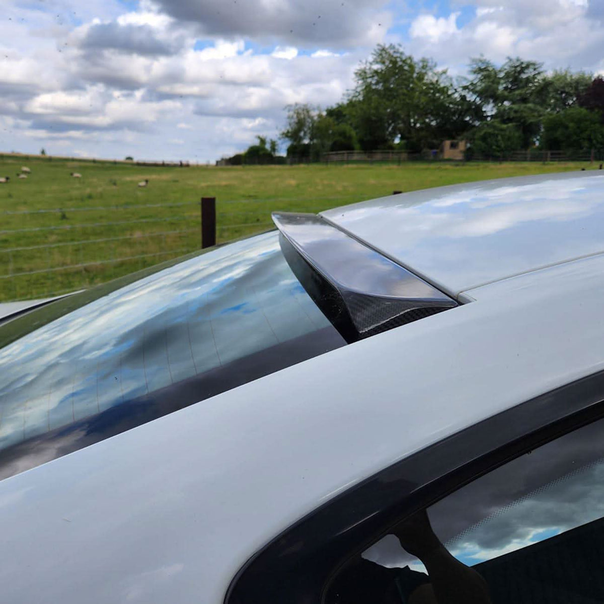BMW 6 Series F06 F12 F13 roof spoiler, carbon fibre