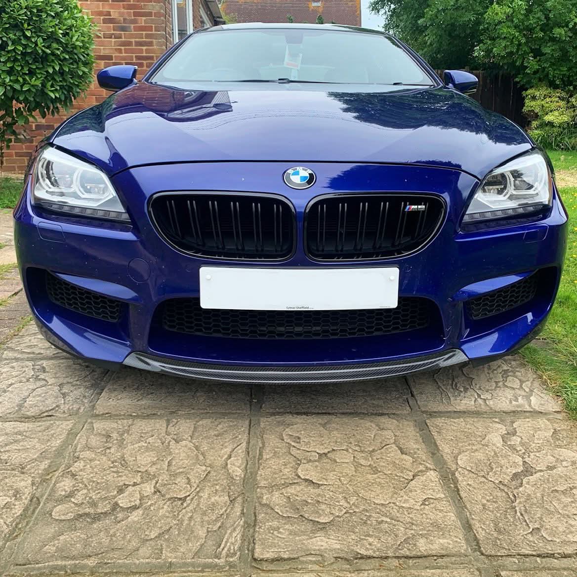 BMW F06 F12 F13 M6 (2011-2018) pre-preg carbon front splitter