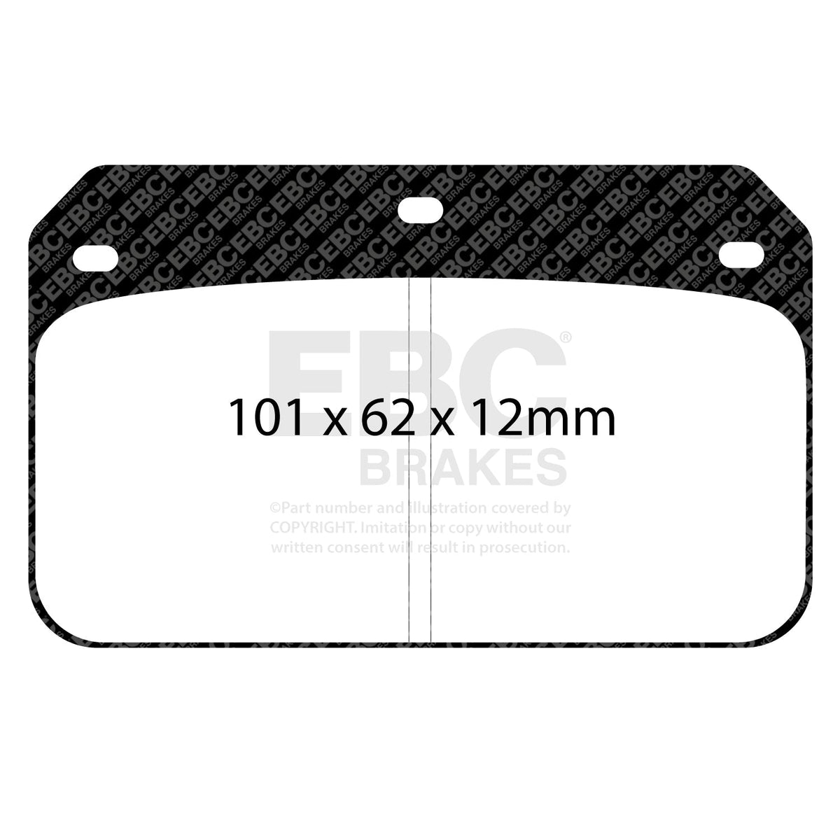 EBC Racing RP-X Track Brake Pads DP8001RPX
