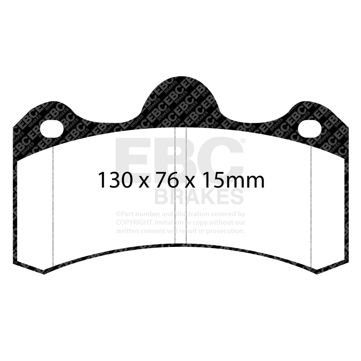 EBC Yellowstuff 4000 Series Brake Pads DP4043R - Best Aftermarket Street & Track Upgrade, Top Value UK Fitment
