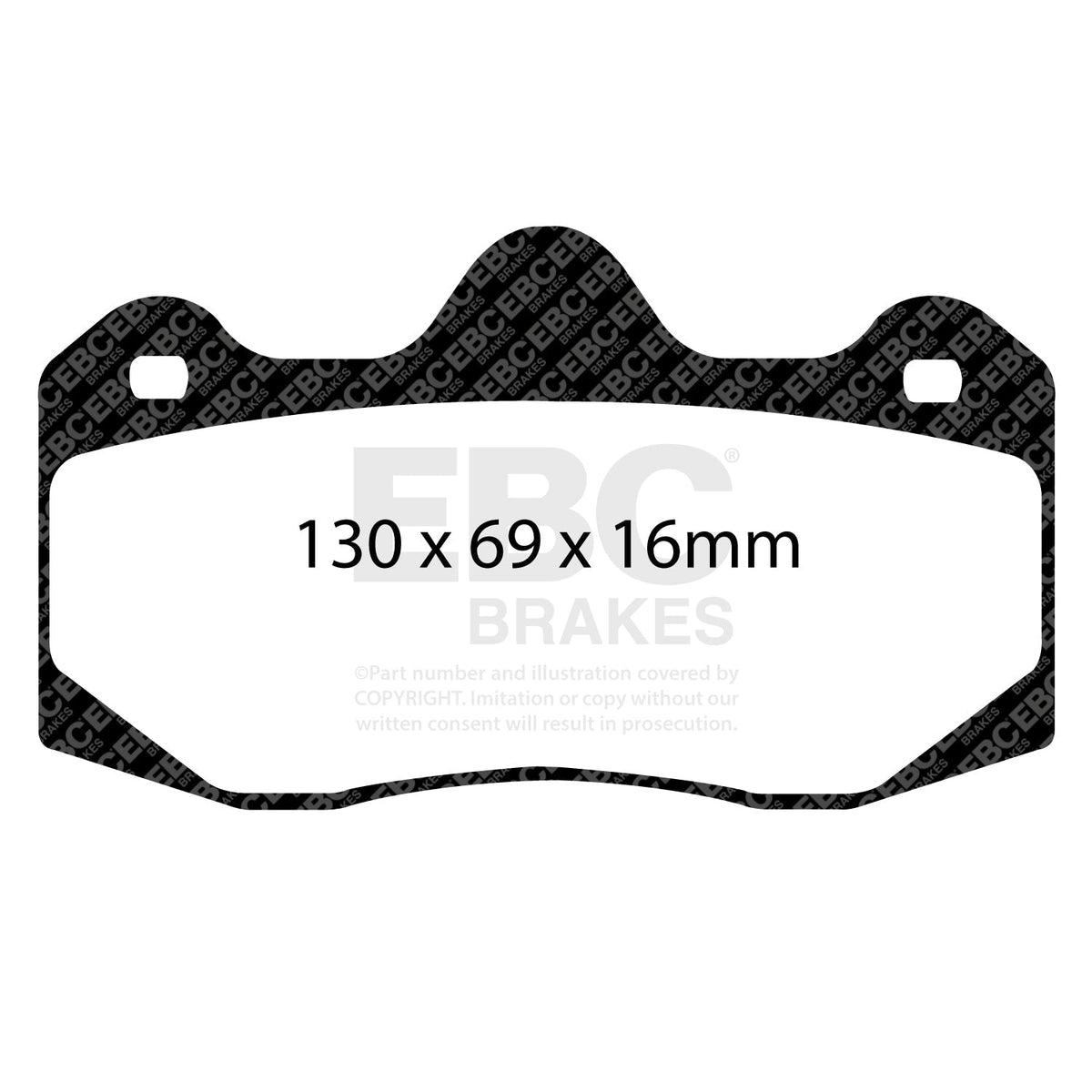 EBC Orangestuff 9000 DP9049 Brake Pads - Track Day & Fast Road