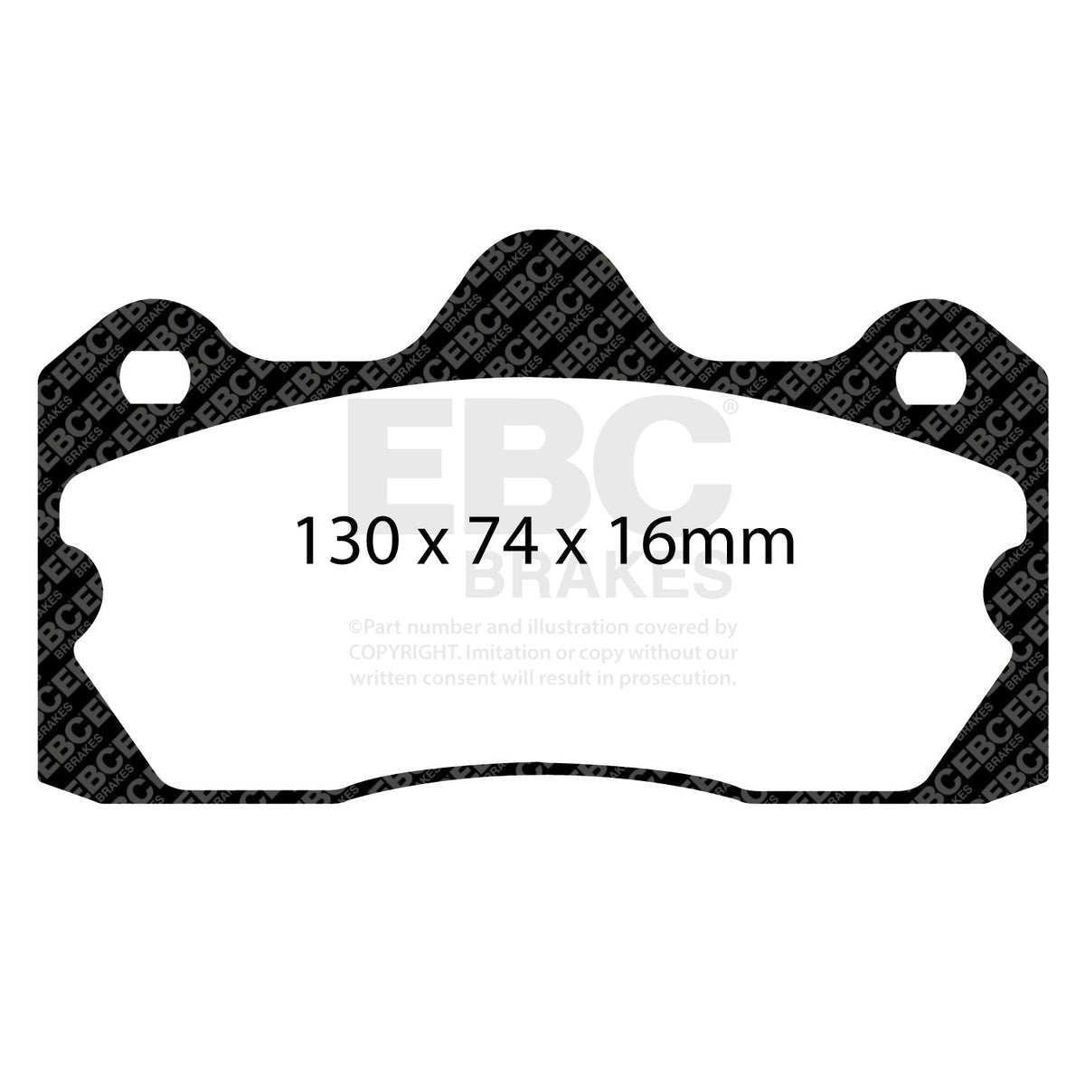 EBC Redstuff 3000 DP3060C Brake Pads for BMW Audi Mercedes