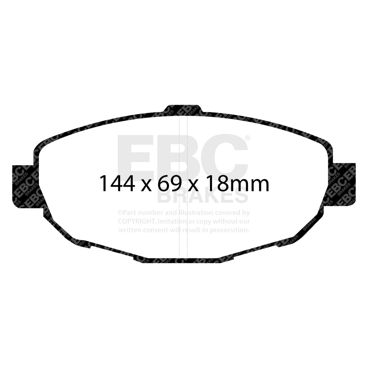 Best Aftermarket EBC Redstuff 3000 Brake Pads DP31007C - Top Value Upgrade, Buy Online Today
