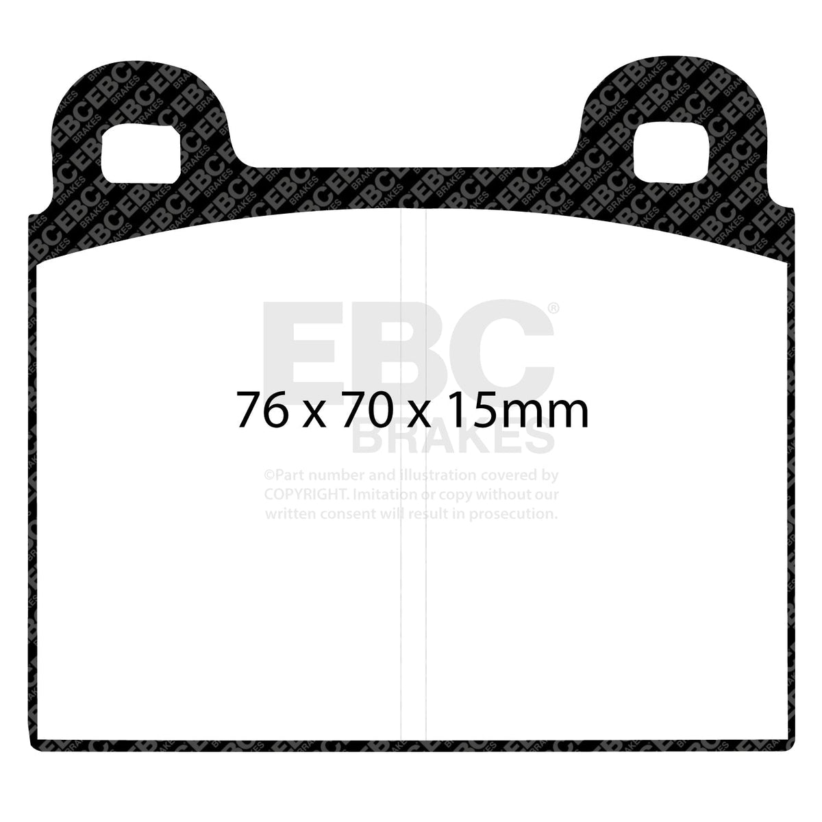 EBC RP-X Track Brake Pads DP8103RPX for Track Day & Sprint Use