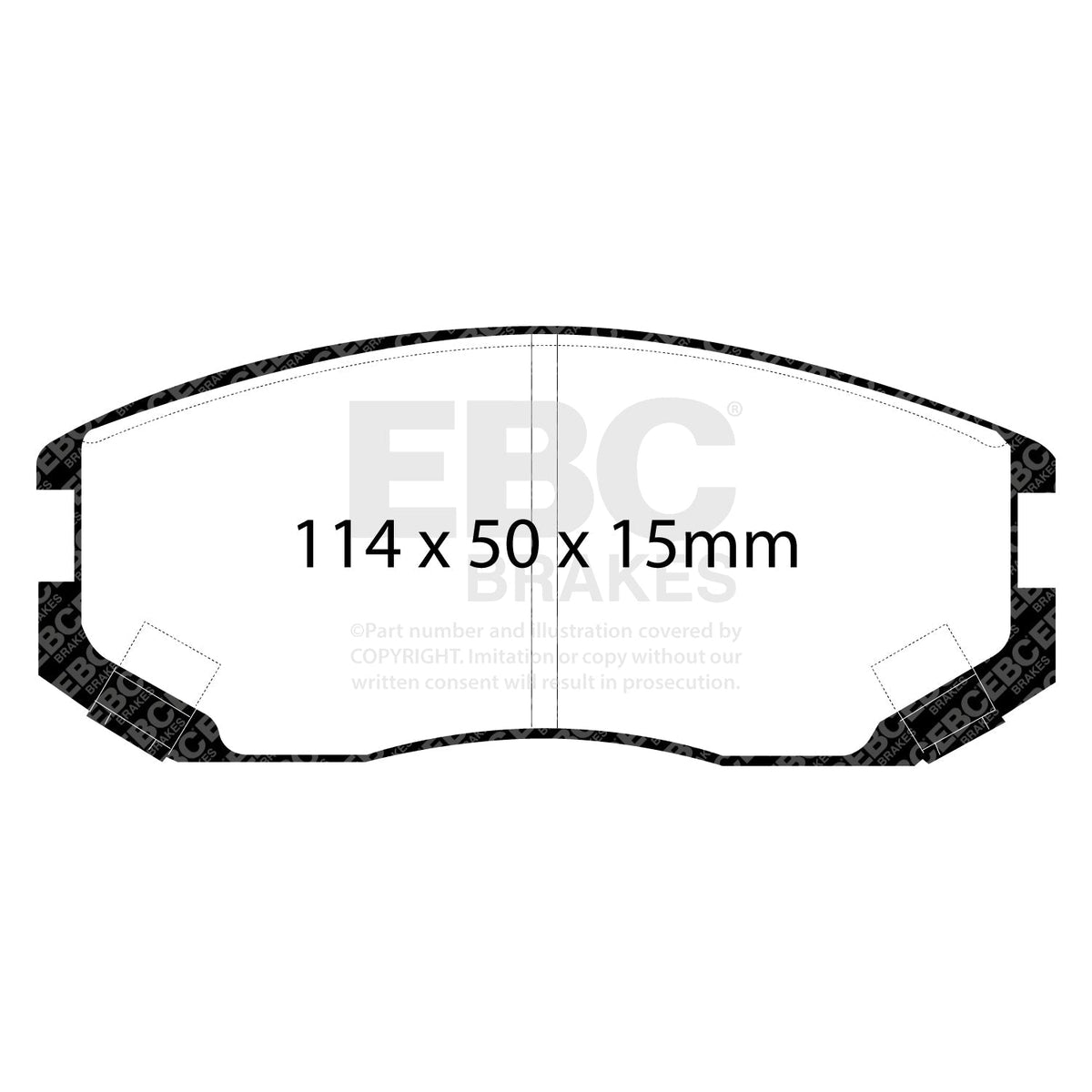 Best Aftermarket Brake Pad and Disc Kit UK Fitment - EBC Greenstuff PD01KF1032