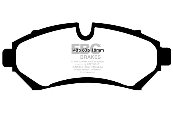 Best Aftermarket Brake Pads UK | EBC Redstuff 3000 Series DP31100/2C - Top Value Upgrade