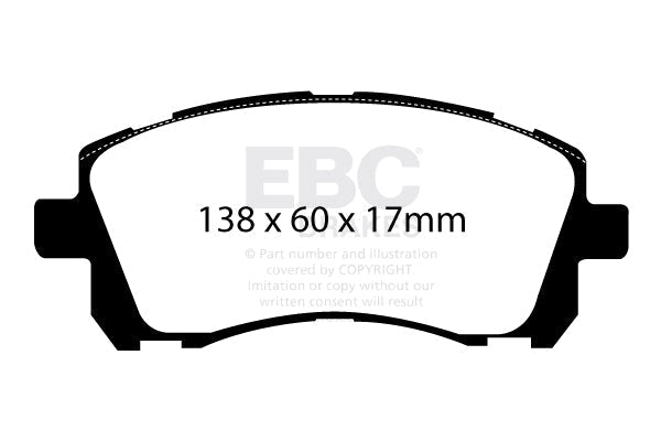 Best Aftermarket EBC RP-X Track Brake Pads DP81134RPX - Top Value Upgrade for UK Track Days