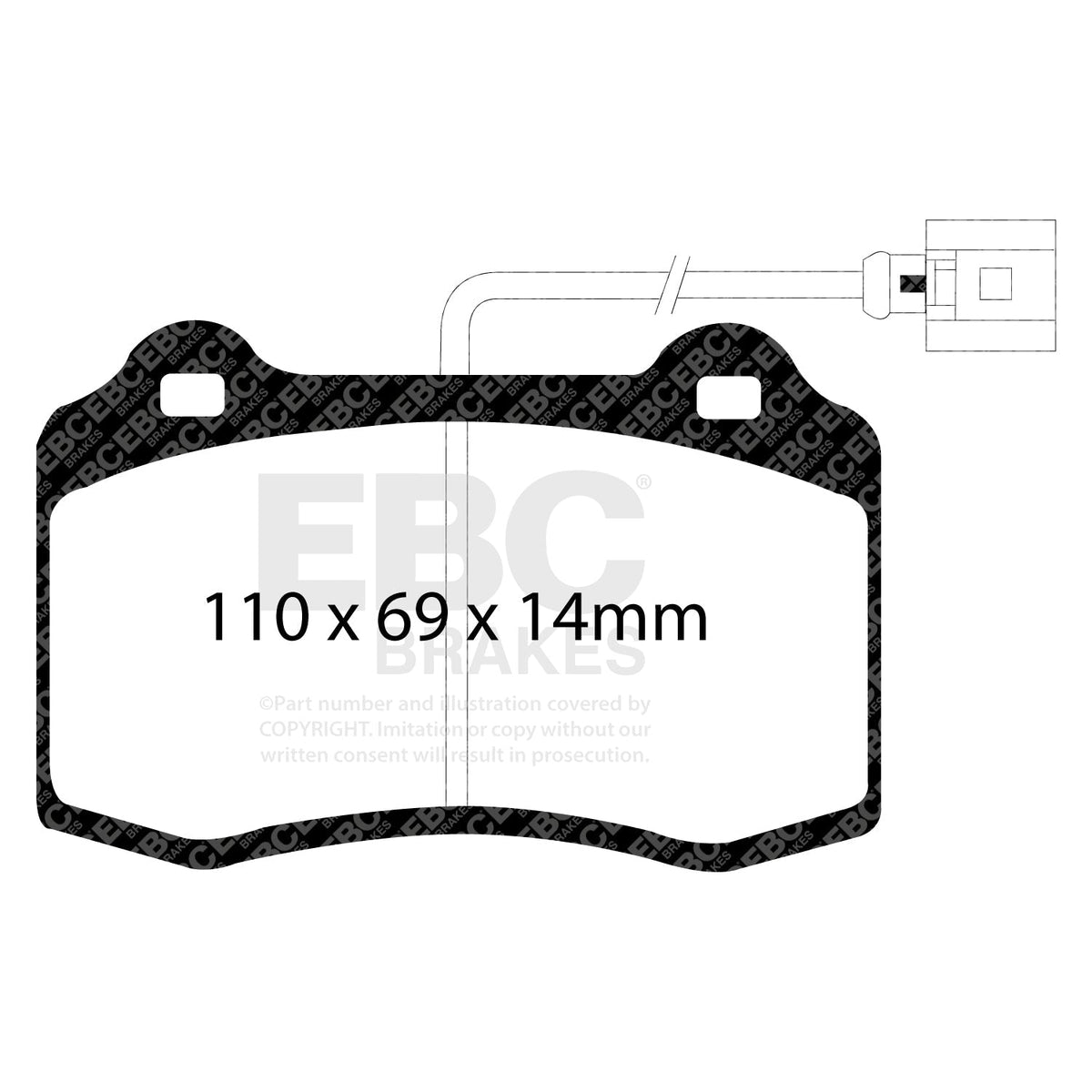 Best Aftermarket EBC Redstuff 3000 Series Brake Pads DP31140/2C - Top Value Upgrade for UK Fitment