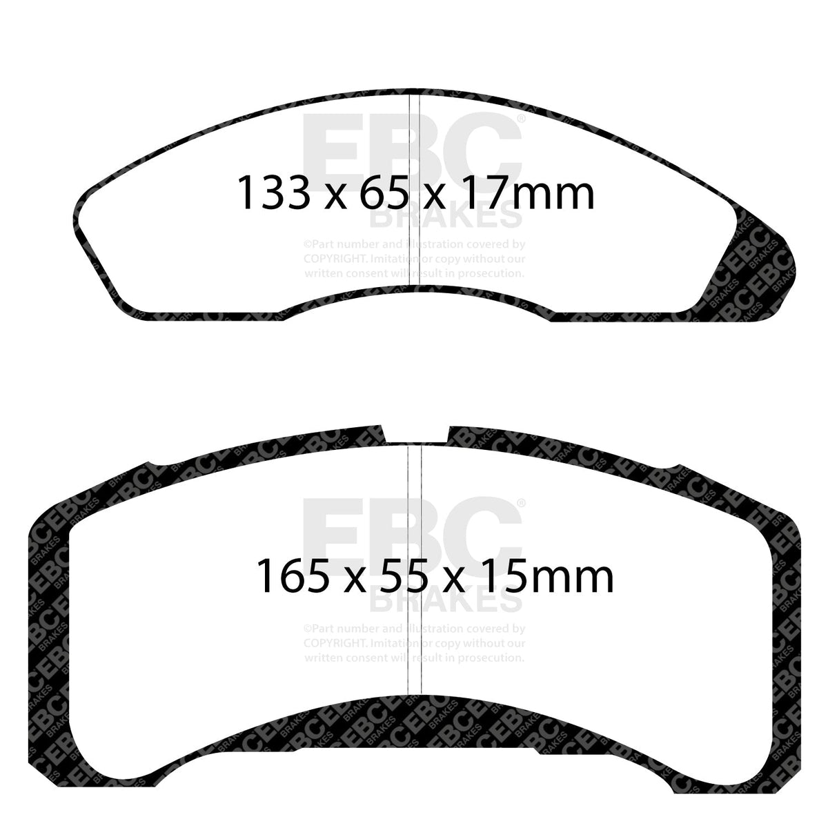 Best Aftermarket EBC Redstuff 3000 Brake Pads DP31151C - Top Value Upgrade, Buy Online Today