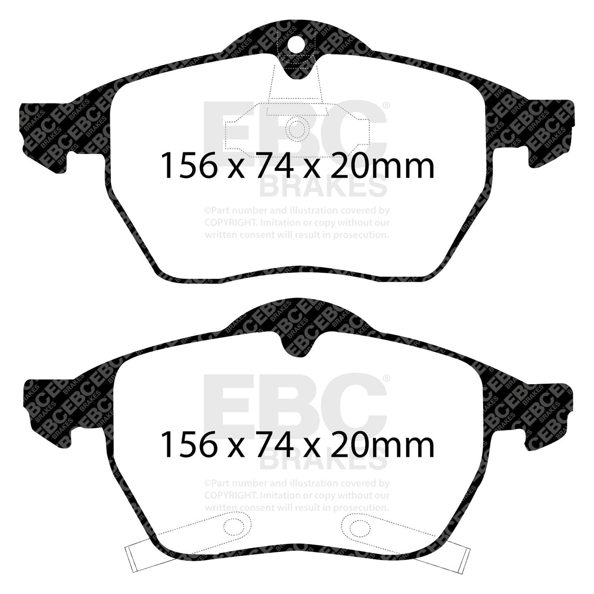 Best Aftermarket EBC Redstuff 3000 Series Brake Pads DP31187C - Top Value Upgrade for UK Fitment