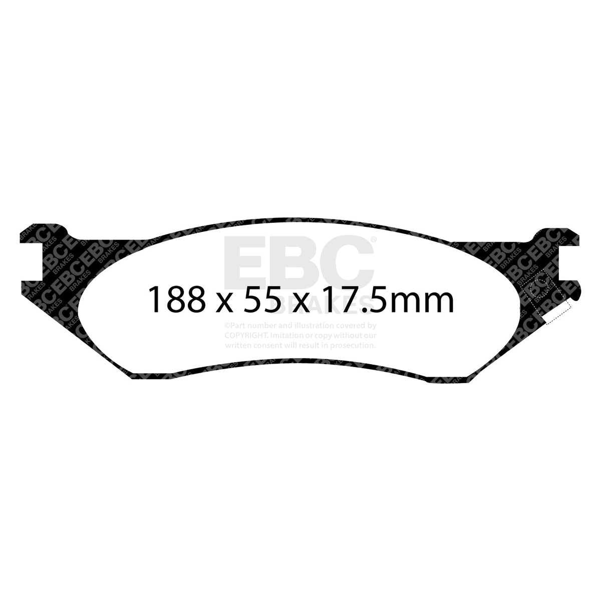 Best Aftermarket Brake Pads UK | EBC Ultimax2 OE Replacement Set DP1267