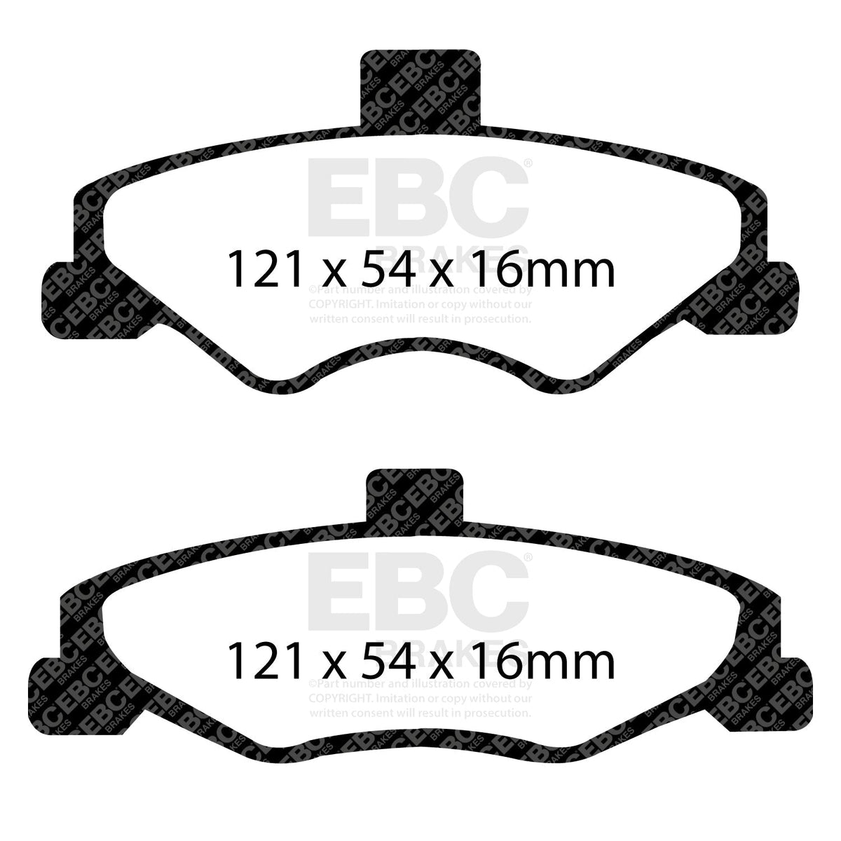 Best Aftermarket EBC Redstuff 3000 Series Brake Pads DP31323C - Top Value Upgrade for UK Fitment