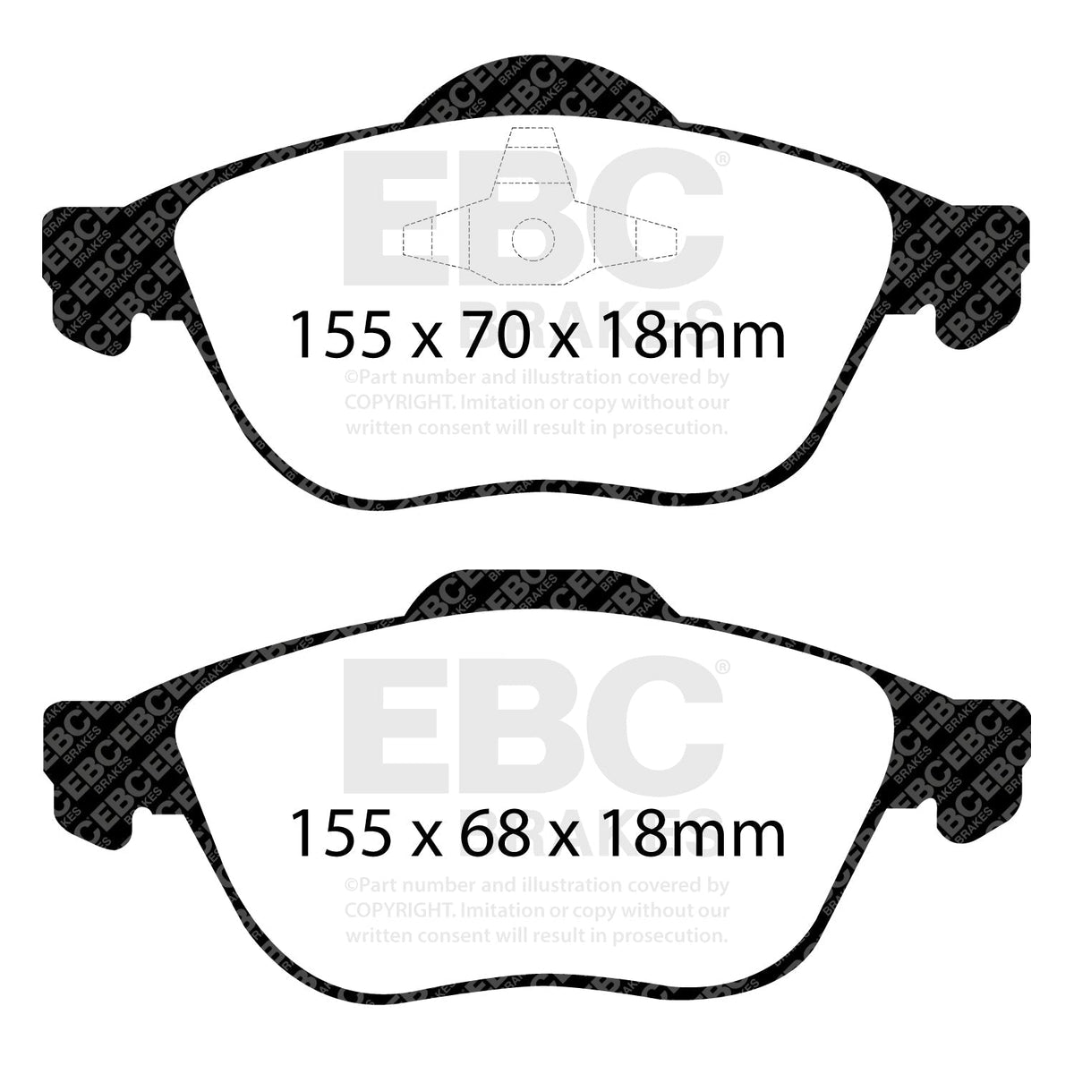 Best Aftermarket Brake Pads UK | EBC Redstuff 3000 Series DP31353C - Top Value Upgrade for Fast Street Driving