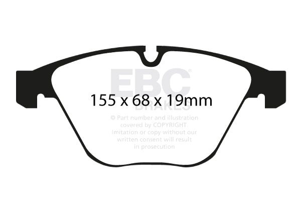 EBC RP-X Track Brake Pads DP81449RPX for UK Track Days