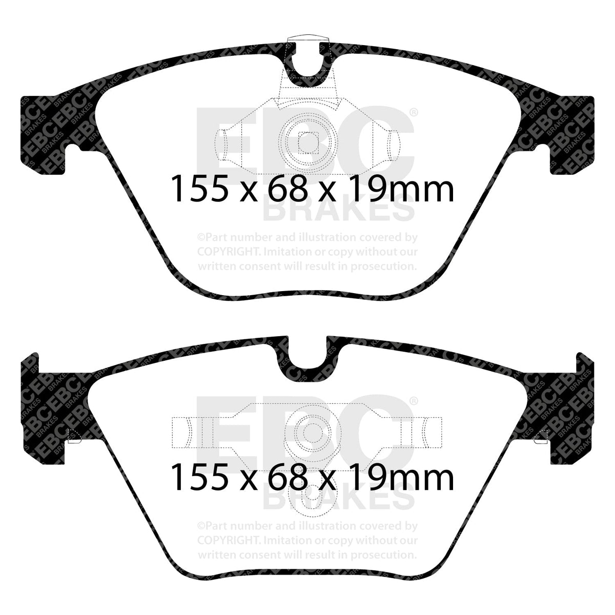 Best Aftermarket Brake Pads UK | EBC Redstuff 3000 Series DP31449C - Top Value Upgrade