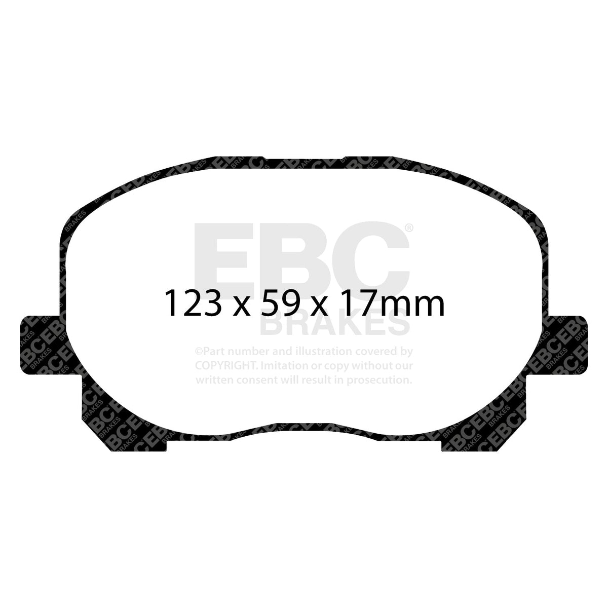 Brake Pads UK | EBC Greenstuff 2000 DP21455