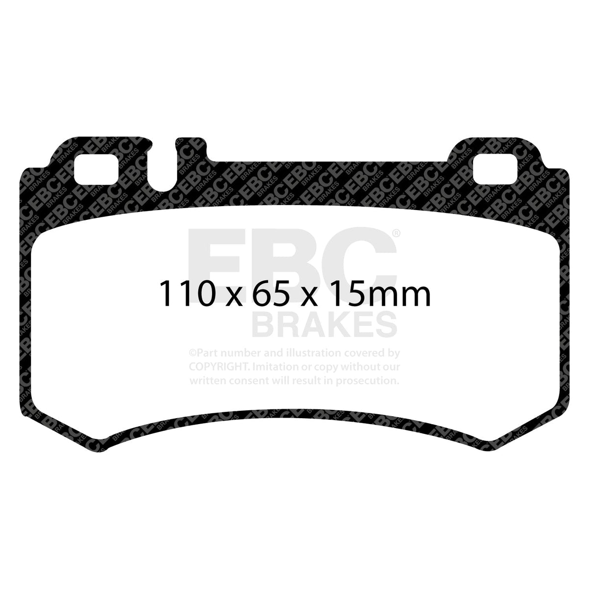 Audi A4 B8 2.0 TDI Brake Pads EBC Redstuff DP31490C