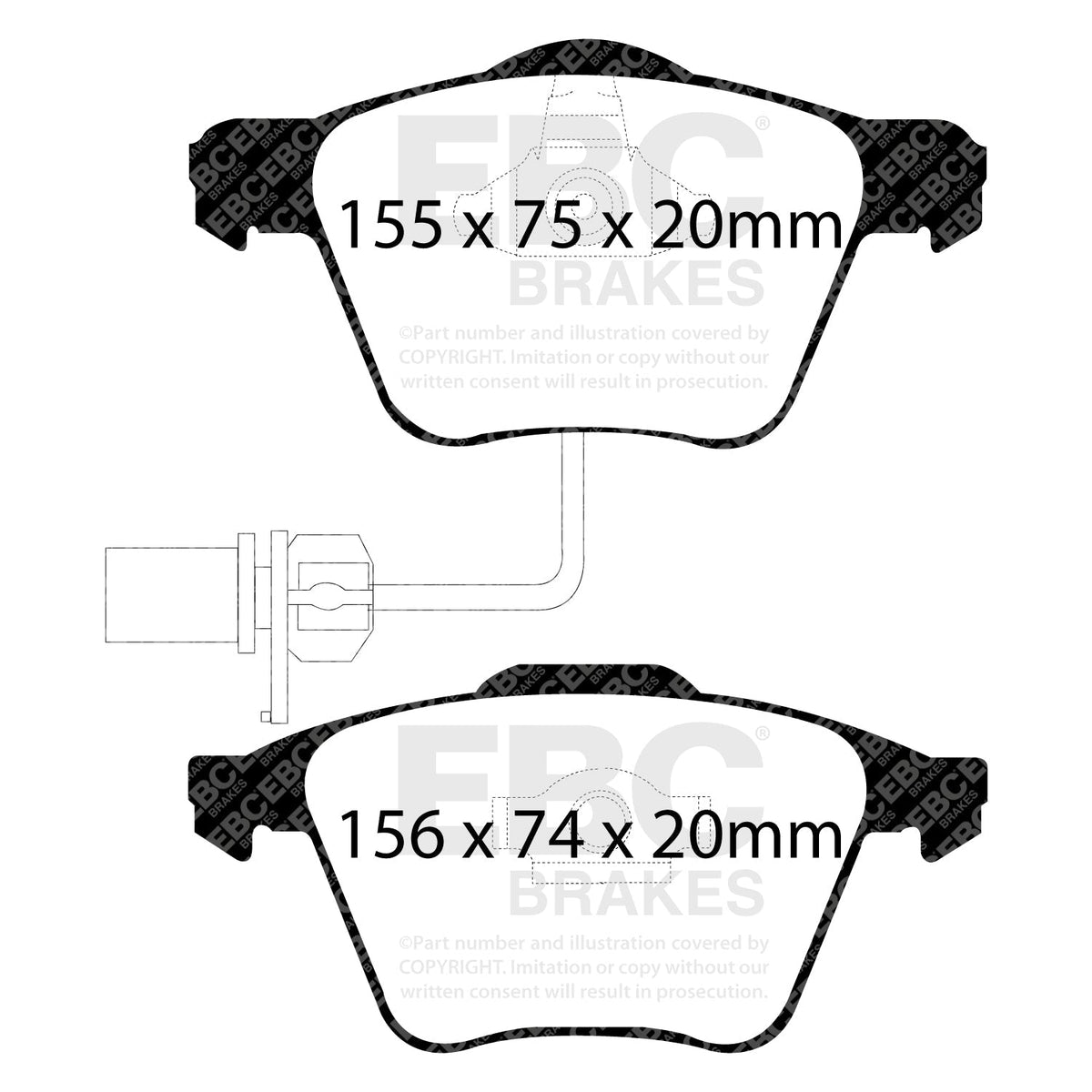 EBC Bluestuff NDX Trackday Brake Pads DP51495NDX Upgrade for UK Track Days