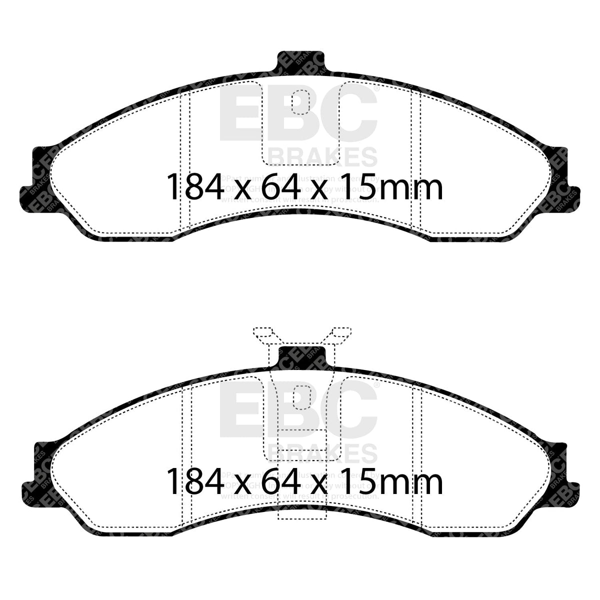 EBC Brakes Pad and Disc Kit PD02KF242 for VW BMW Audi