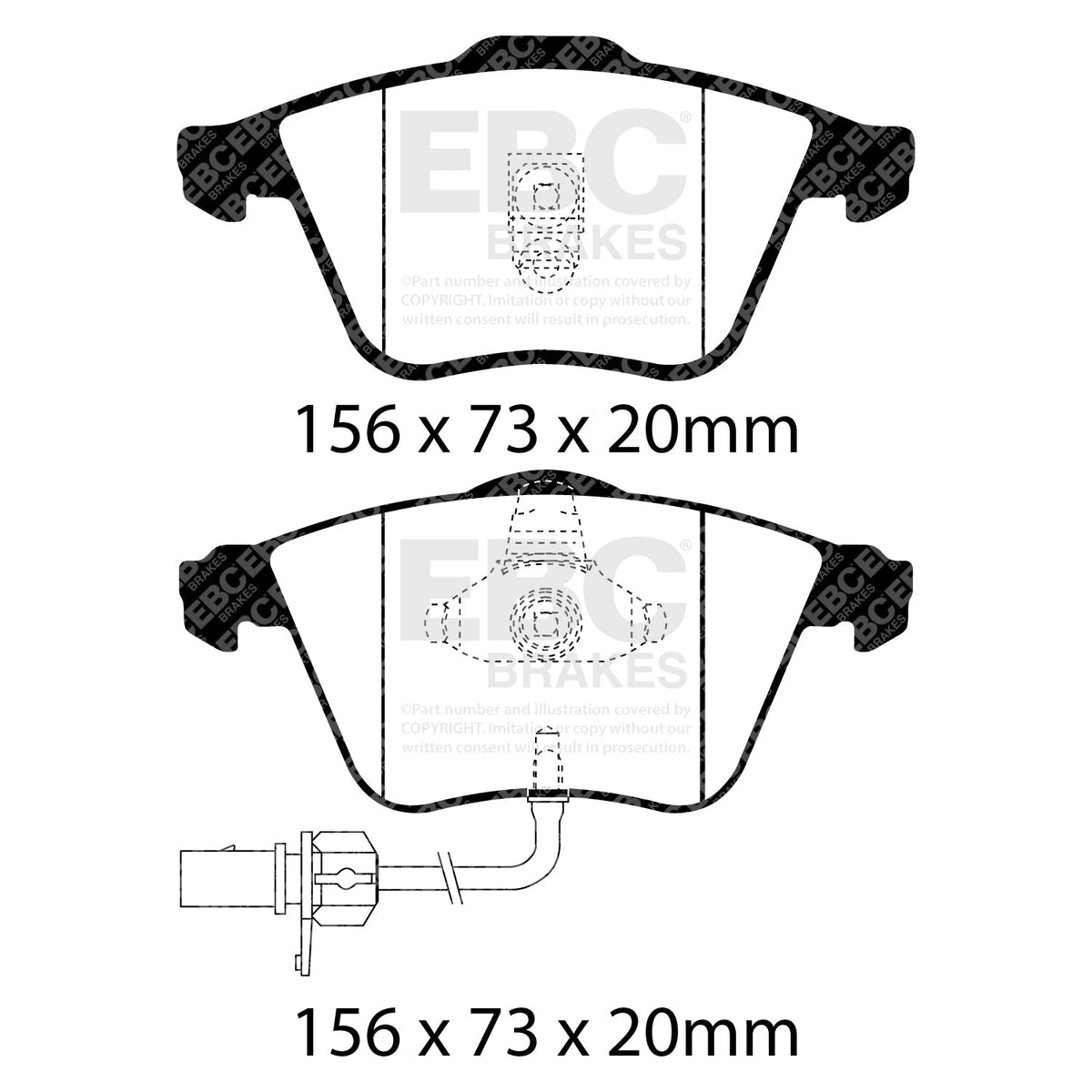 Best Aftermarket EBC Redstuff 3000 Series Brake Pads DP31510C - Top Value Upgrade for UK Fitment