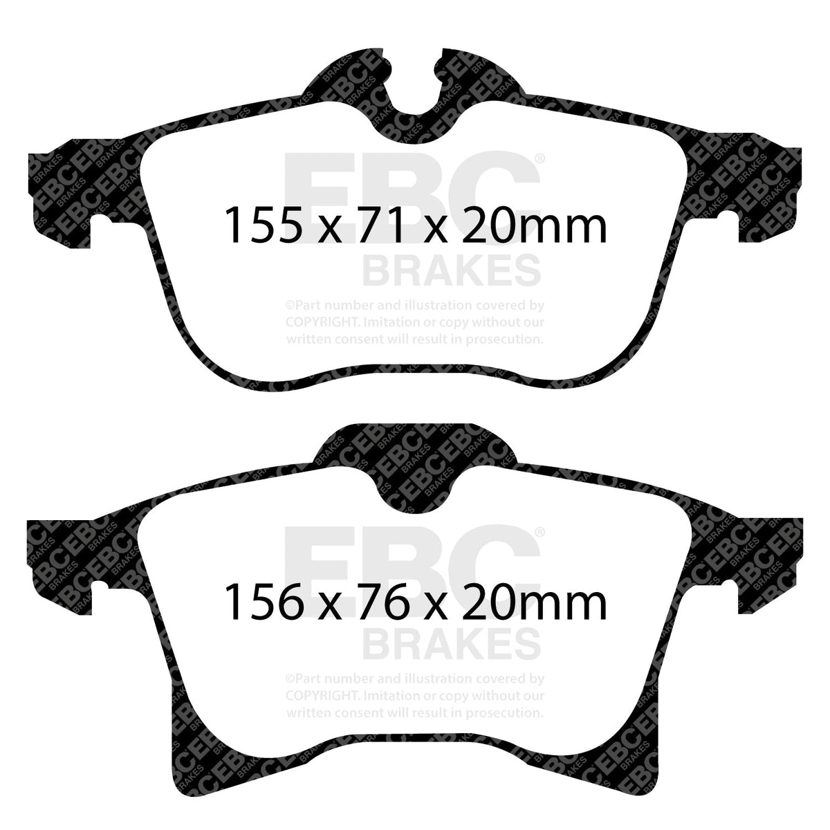 Best Aftermarket EBC Redstuff 3000 Series Brake Pads DP31520C - Top Value Upgrade for UK Cars