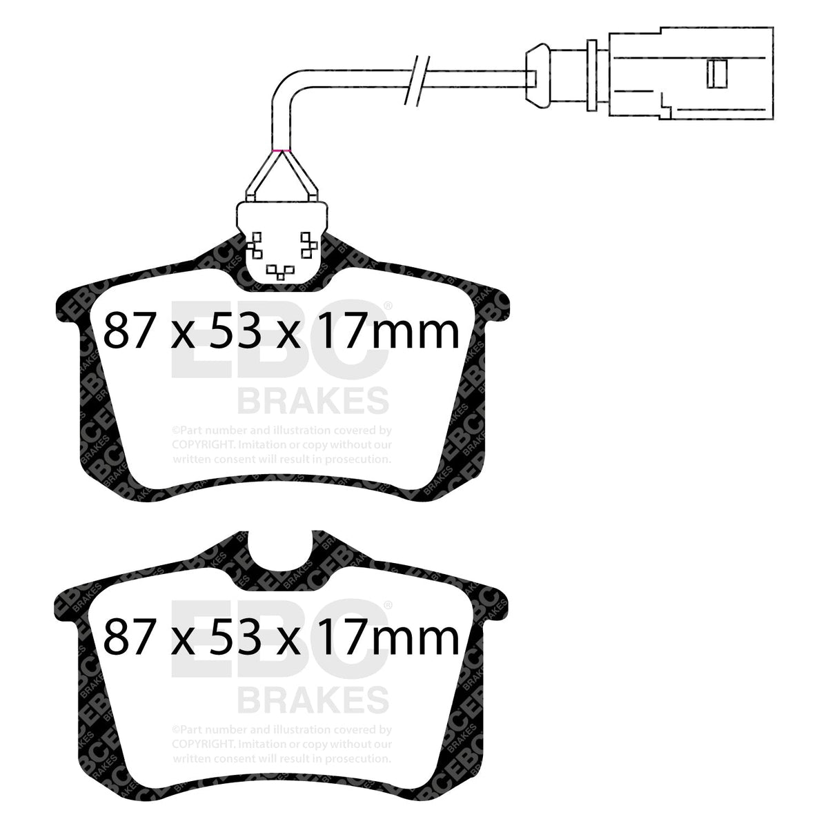Best Aftermarket EBC Redstuff 3000 Series Brake Pads DP31522C - Top Value Upgrade for UK Fitment