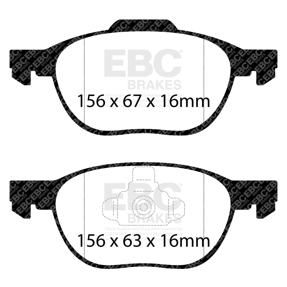 Best Aftermarket EBC Redstuff 3000 Brake Pads DP31524C - Top Value Upgrade for UK Fitment