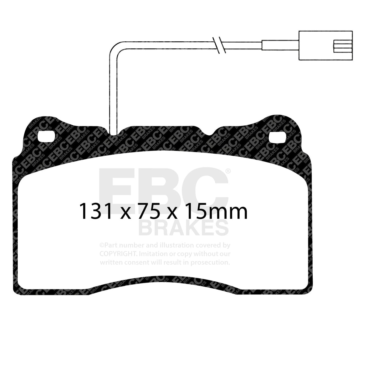 EBC Greenstuff 2000 Brake Pad and Disc Kit PD01KF1644