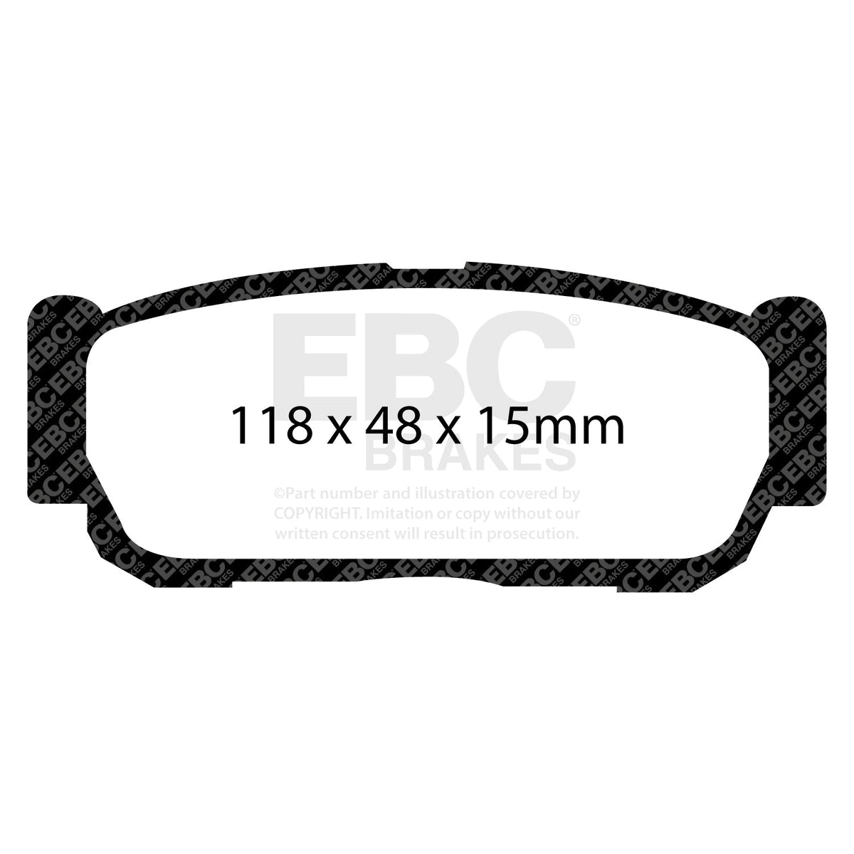 Ford Focus MK3 EBC Ultimax2 PDKR817 Brake Pad and Disc Kit