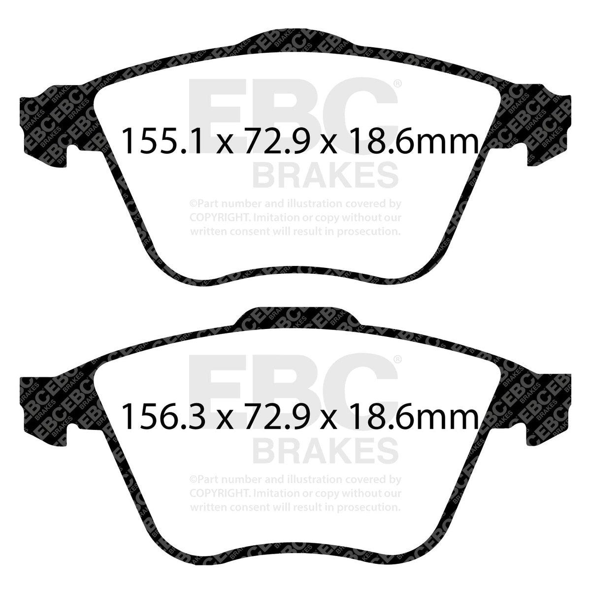 Best Aftermarket EBC Redstuff 3000 Series Brake Pads DP31574C - Top Value Upgrade for UK Fitment