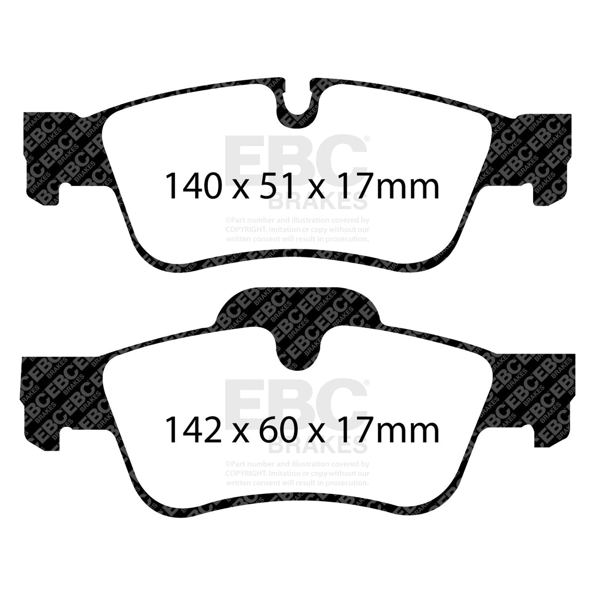 Best Aftermarket EBC Redstuff 3000 Series Brake Pads DP31593C - Top Value Upgrade for UK Fitment