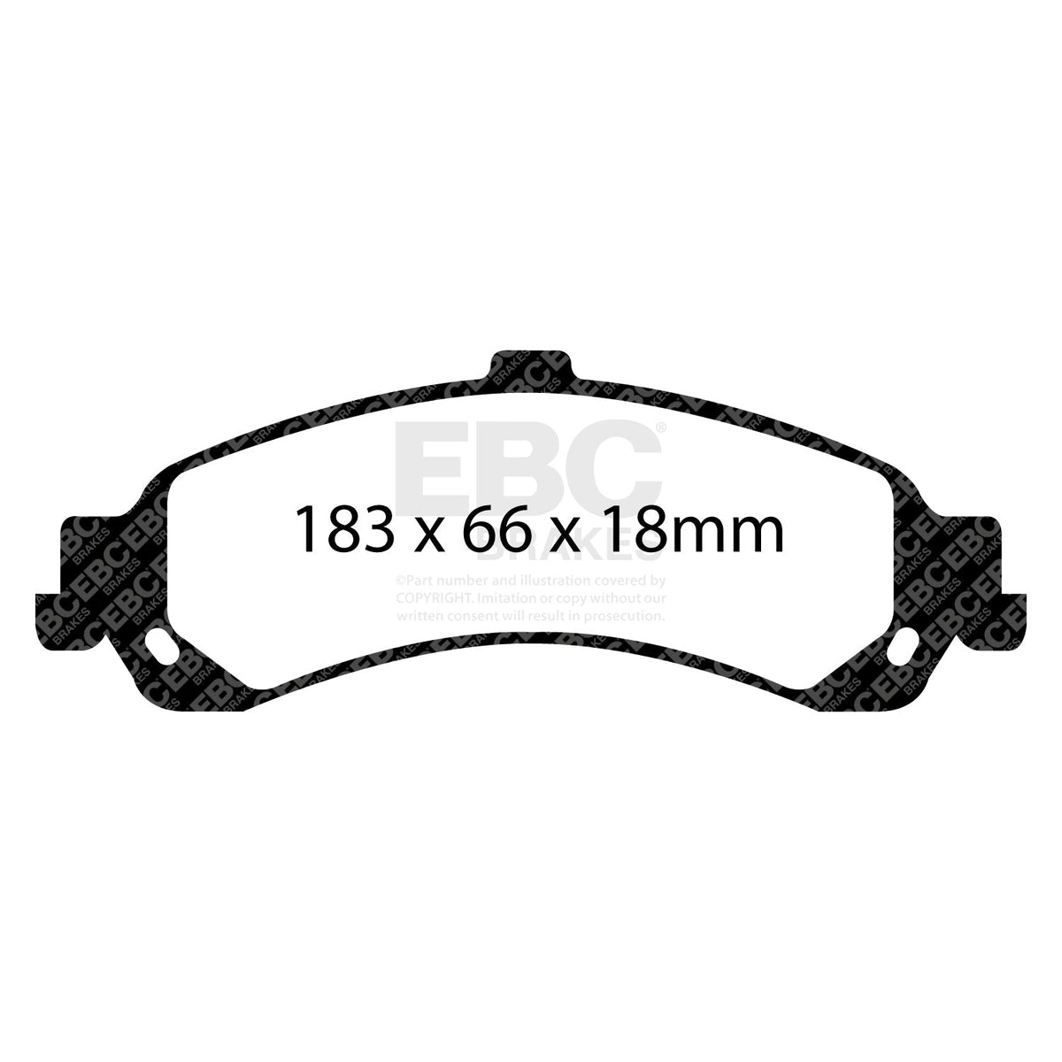 EBC Greenstuff 6000 Series Brake Pads DP61635 - Best Aftermarket Upgrade for Light Trucks & SUVs
